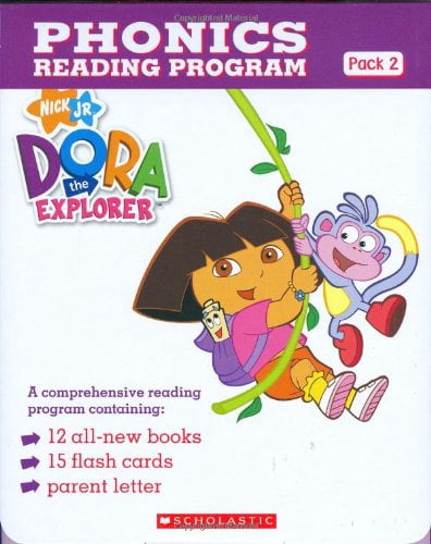 Pre-Owned Dora the Explorer Phonics: 12 Book Reading Program (Paperback ...