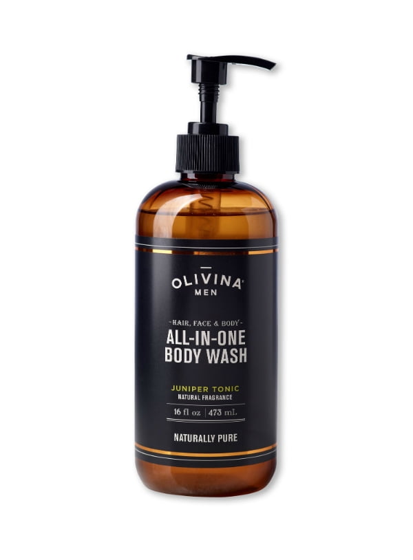 Bath Olivina Men AllinOne Body Wash Juniper Tonic 16oz Walmart Canada