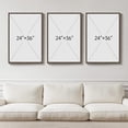 thumbnail image 3 of Neutral Singg Wall Art for Living Room, 3 Piece Modern Canvas Prints Paintings Artwork for Walls-Tan Beige Brown Minimalist Pictures for Living Room Hallway Bedroom Wall Decor, 3 of 6