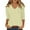 218# Beige, variant on DENGDENG Ladies Tops and Blouses 3/4 Sleeve Elbow Casual Tshirts Business V Neck Summer Tunic Tops Petite Three Quarter Length Blouse Dressy Solid Color Pullover Top White 3XL
