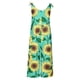 thumbnail image 4 of Mono Para Mujer de Moda de Verano Casual Erógeno Sin Mangas Estampado Floral Pantalones de Pierna Ancha Monos Odeerbi ODB-4, 4 of 8