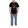 thumbnail image 5 of CafePress - Raccoon Blowing Kisses Cute Animal Love Pajamas - Men's Dark Loose Fit Cotton Pajama Set, 5 of 7
