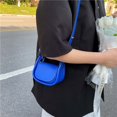 thumbnail image 1 of Bolso pequeño de cuero para mujer, de mensajero de diseñador, Mini de hombro con pintalabios sólidos, 1 of 6