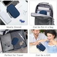 thumbnail image 5 of Organizador electrónico, bolsa organizadora de cables de viaje, bolsa, accesorios, estuche de transporte, capas portátiles, almacenamiento todo en uno para cables, cordón, 5 of 5