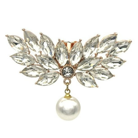 2pcs Detachable Rhinestones Shoe Clips Crystal Shoe Buckles Wedding Bridal Shoe Jewelry Charm for Women High Heels