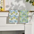thumbnail image 3 of Lemon Flowers Floral Summer Kitchen Towels Dish Towels, 18x26 Inch Hello Sunshine Seasonal Decoration Hand Towels Set of 4, 3 of 6