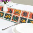 thumbnail image 4 of Yayeee Table Runner 90 inches Long Home Kitchen Dinning Party Decoration, Jungle Stamp, 4 of 7