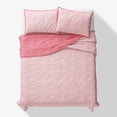 thumbnail image 3 of Mainstays Kids Reversible Butterfly Stitch Quilt Set, Full/Queen, 3 Pieces, 3 of 6