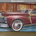thumbnail image 6 of Ambesonne Christmas Place Mats Set of 4, Wooden Lodge Truck, Standard Size, Multicolor, 6 of 6