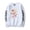 White, variant on Ground bound young Flower Merch Neutral fashion trend street long sleeved round neck pullover