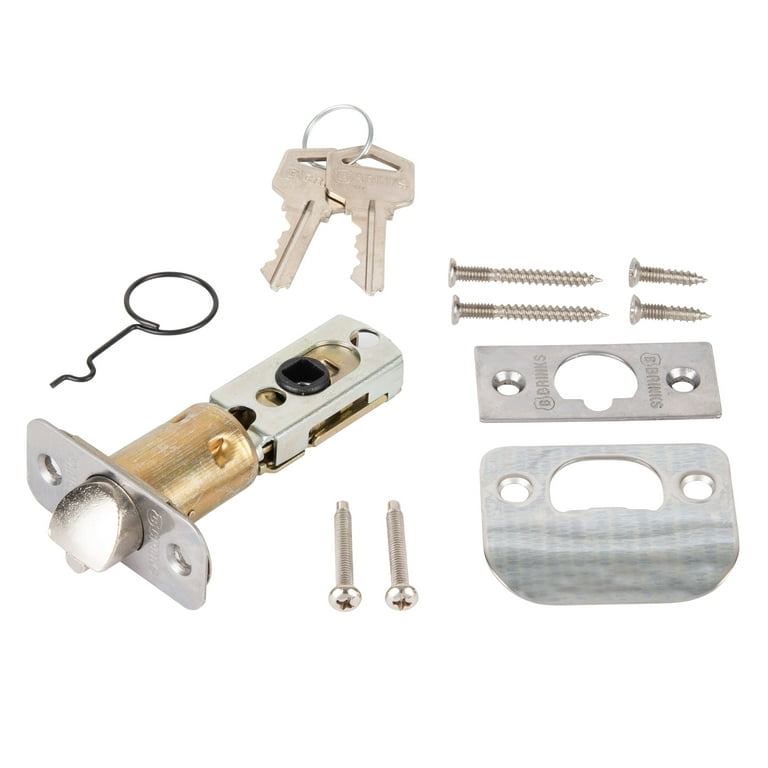 TKGページ Brinks Keyed Entry Modern Wave Style Lever Doorknob with Pro