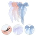 thumbnail image 7 of SOAC Hair Bows Women/Girls Fashion Spring Hair Clips with Long Tail Bow, Assorted Color, 3 ct, 7 of 7