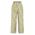 thumbnail image 5 of Tnhcen Women's Spring Autumn Versatile Printed Straight Leg Casual Pants S-2XL – Comfy Lightweight Baggy Fit Flattering Straight Cut Easy-to-Wear for Every Occasion, 5 of 5