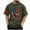 Army Green, variant on Shirts for Men 4th of July Patriotic Shirt Christian Cross T Shirt America Flag Independence Day Tops (XL, White)