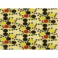 thumbnail image 1 of Ahgly Company Indoor Rectangle Patterned Mustard Yellow Area Rugs, 2' x 3', 1 of 6