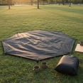 thumbnail image 3 of kowaku Tapis de Sol en Oxford à Empreinte de Pyramide, Résistant à l'Usure, Robuste, Anti-Humidité et Imperméable, pour Campeurs, Randonneurs, Pique-Nique, Randonnée, Plage, 3 of 10