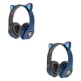 thumbnail image 2 of Methold Intermitente LED Cute Cat Ears Auriculares Auriculares inalámbricos con micrófono TF Type3 NO3, 2 of 6