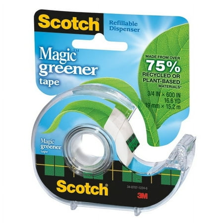 UPC: 0051141985237 | Scotch  Greener Tape 3 4×600  1 Each