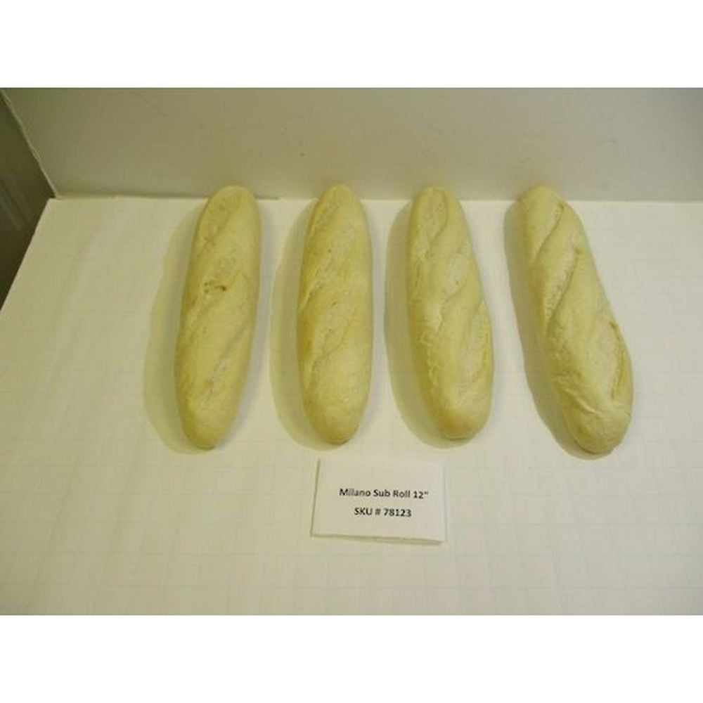 Vie De France Milano 12 inch Parbaked Sub Roll, 5.7 Ounce -- 42 per case
