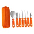thumbnail image 3 of KLKCMS Halloween Pumpkin Carving Tools Kitchen Carving Tool Set for Art Crafts Kids 7pcs, 3 of 9