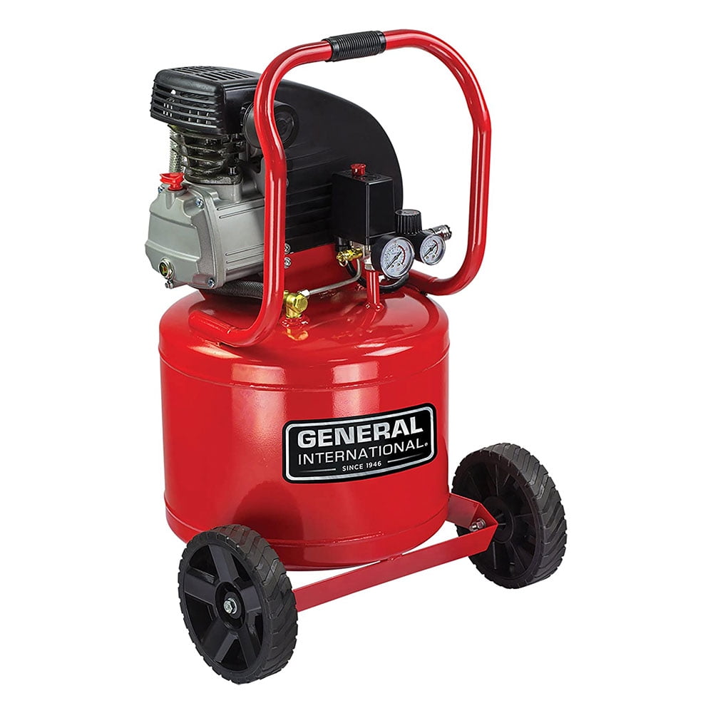 General International AC1104 Portable 11Gallon Vertical OilLubricated