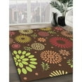 thumbnail image 2 of Ahgly Company Indoor Square Patterned Red Novelty Area Rugs, 4' Square, 2 of 6