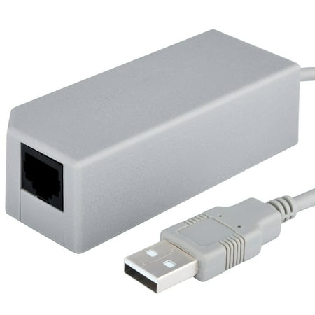 Nintendo Switch Network Adapter By Insten Usb 2 0 10 100 Mbps Rj45 Lan Ethernet Wired Internet Network Adapter For Nintendo Switch Wii Wii U Gaming Connection Walmart Canada