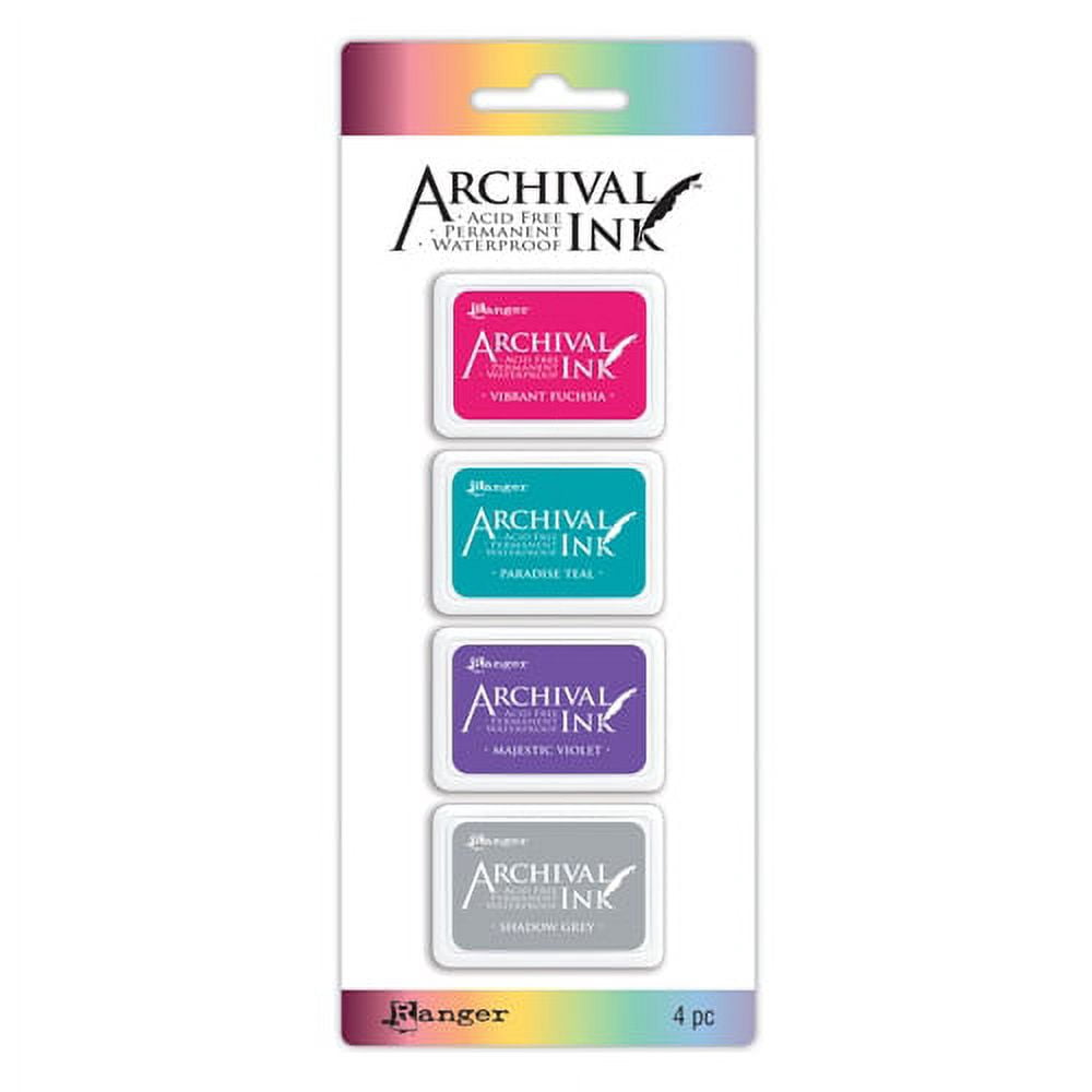 Ranger Archival Mini Ink Pads Kits 1-4 Bundle