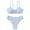 Sky Blue, variant on PMVFHDE Girl's Sport High Waist Bikini Set | Two-Piece Swimsuit for Kids with Thin Straps | Quick-Dry Bathing Suit BU2,10-11 Years