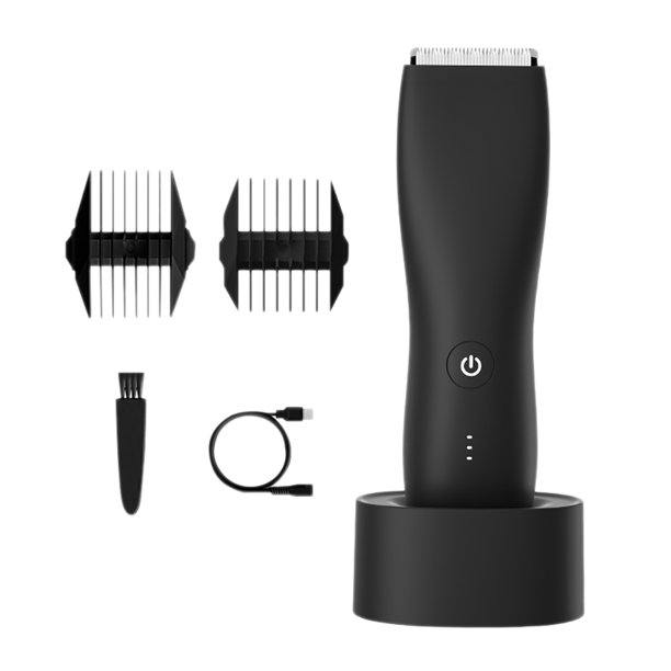 Electric Groin Hair Trimmer for Men Pubic Hair Trimmer Body Grooming