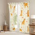 thumbnail image 3 of Homewish Golden Retriever Animal Kitchen Curtains,Dog Paws Bone Black Out Curtains Pack of 2 (42x63 Each),Yellow, 3 of 6