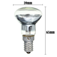 thumbnail image 4 of Replacement Lava Lamp E14 R39 30W Spotlight Screw in Light Bulb Clear Reflector Spot Light Bulbs Lava Incandescent 5Pcs, 4 of 4