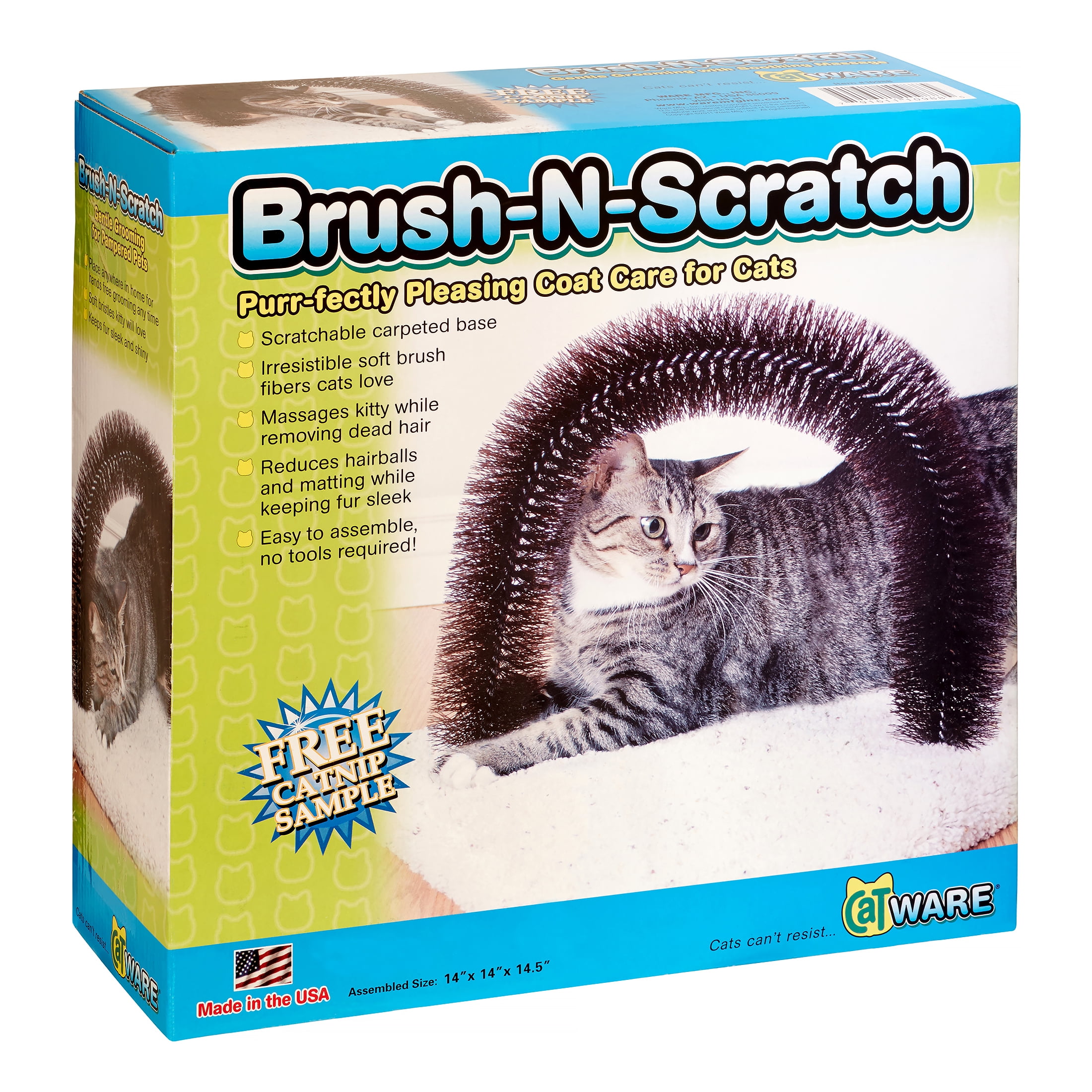 Ware Brush-N-Scratch Cat Brusher 