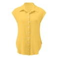 thumbnail image 4 of Cardigan informal sin mangas para mujer: prenda de uso diario para el verano, estilo versátil, fácil de cuidar (lavado a máquina/a mano), 4 of 4