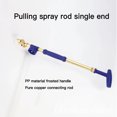 thumbnail image 4 of Hand Pressure Sprayer Rust Resistant Copper Nozzle, Lightweight Design for Plant Watering, Cleaning, Fertilizing, Hand Pressure Sprayer with Stainless Steel, for Garden Activities, 4 of 7