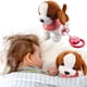 thumbnail image 1 of Juguete Interactivo Para Perros, Juguete De Perro Cachorro Que Camina Y Ladra Con Correa De Control Remoto Para Niños, 5 Tipos De Voz Malcriada Y 8 Canciones En Inglés, 1 of 7