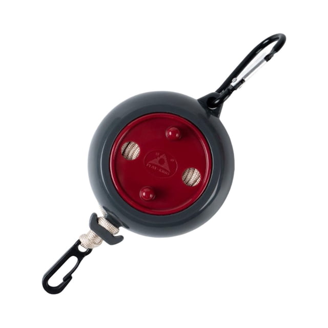 Abbracc Corde à Linge de Camping Portable Sans Perçage Légère Réglable Rouge 8m