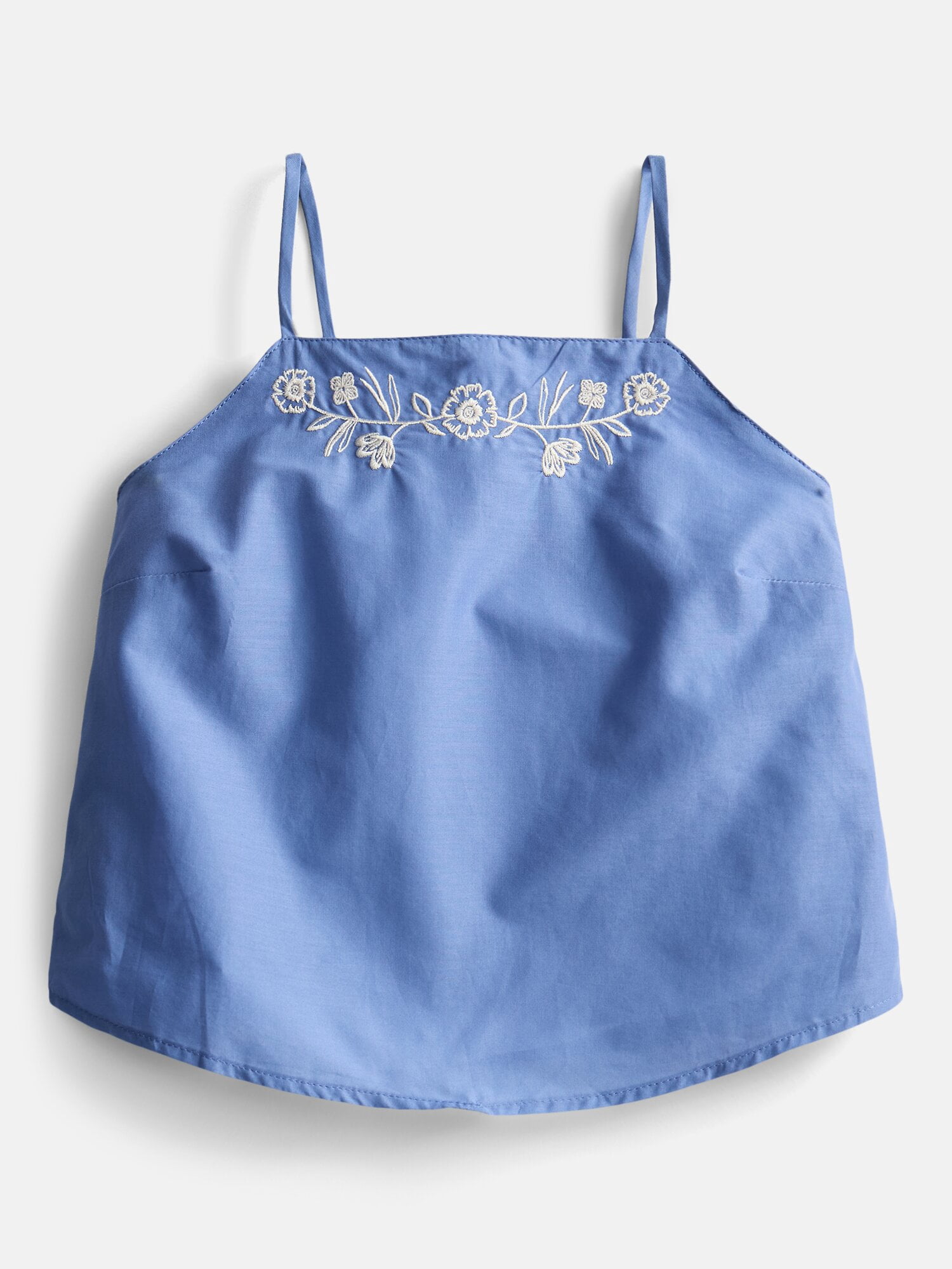 Weekend Academy Girls Embroidered Cotton Handkerchief Tank Top, Sizes 4-18