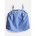 thumbnail image 5 of Weekend Academy Girls Embroidered Cotton Handkerchief Tank Top, Sizes 4-18, 5 of 5
