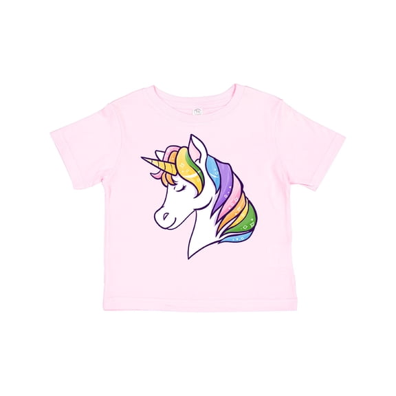 Inktastic Cute Rainbow Unicorn Boys or Girls Toddler T-Shirt