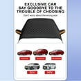thumbnail image 3 of Windshield Snow Cover with Magnetic Edges, Winter Frost Protection, Ice Guard for Car Windshield, Snow Protector for Vehicles, Winter Car Accessories, 3 of 7