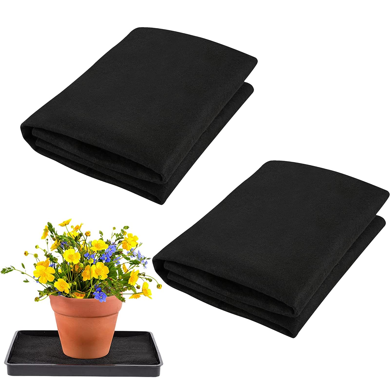 MYSEPT 3mm Thick Automatic Plant Watering Mat Plant Watering