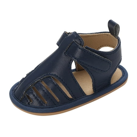 

Summer Children Infants Shoes Boys Girls Sandals Flat Soles Light Hollow Breathable Comfortable Roman Style