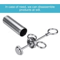 thumbnail image 4 of Stainless Steel Meat Injector for Beef, Pork, Lamb, Fish, Chicken, Seafood, Poultry, Never Clogging Needle, Even Distribution, Ergonomic and Labor-saving, Silver, 60ml, 4 of 8