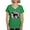 Irish Green, variant on CafePress - Giant Schnauzer Patriot Women's V Neck Dark T Shir - Women's V-Neck Dark T-Shirt