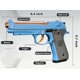 thumbnail image 5 of Pistola de juguete Zonzxcv con forma de bala blanda que expulsa con objetivo azul, 5 of 6