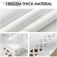 thumbnail image 3 of Natural Thick Polyester Square Tablecloth with Decorative Cutouts Stain Table Cloth Farmhouse Table Cover for Thanksgiving Dining Party Camping x, 3 of 8