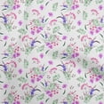 thumbnail image 1 of oneOone Cotton Flex Fuschia Pink Fabric Florals Sewing Craft Projects Fabric Prints By Yard 40 Inch Wide, 1 of 4