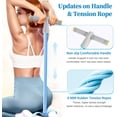 thumbnail image 3 of Multifunction Pedal Resistance Trainer with Handles 6-Tube Fitness Bands for Abdomen Waist Arm Leg Strength Training and Full Body Workout, 3 of 8