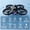 Black, variant on Mini Drone with Dual HD Camera for Adults & Beginners, WiFi FPV Quadcopter with Optical Flow Positioning, 360° Propeller Protection, 2 Batteries.